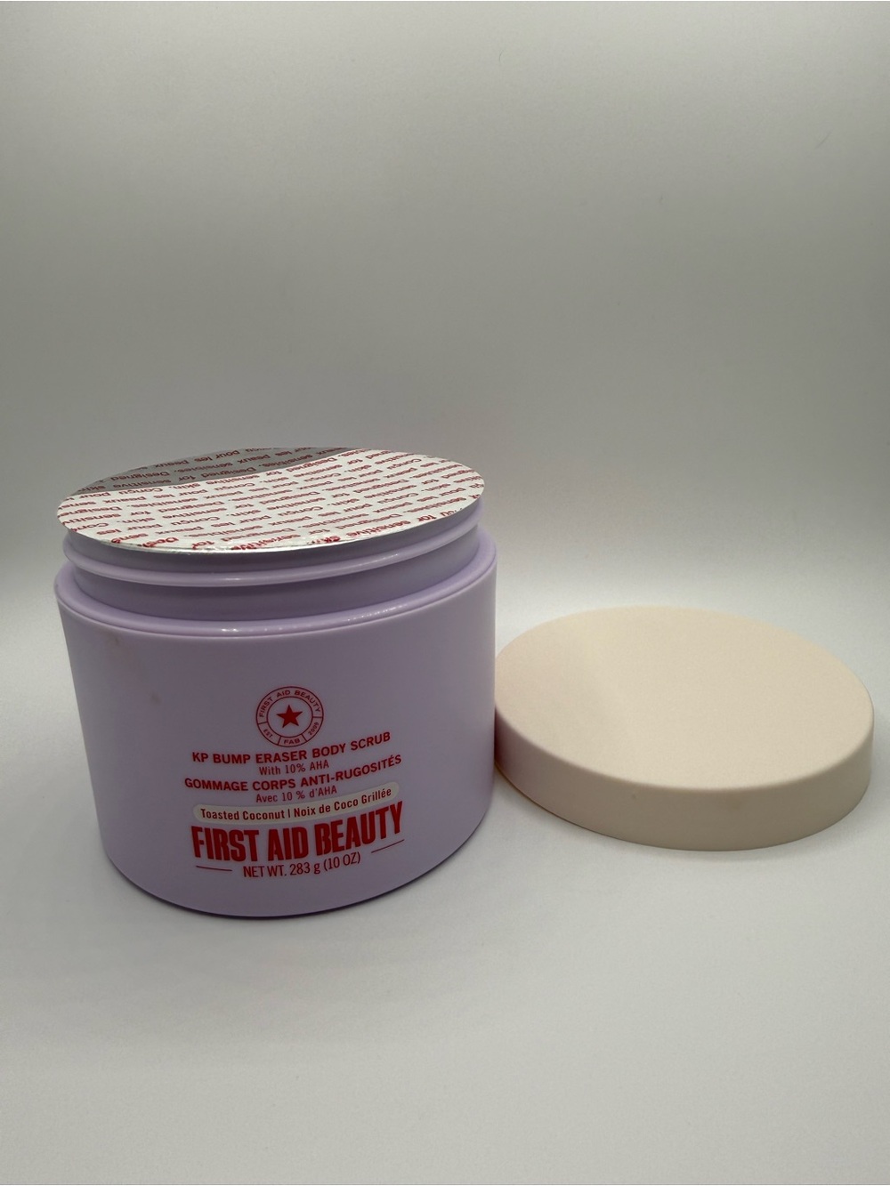 First Aid Beauty Toasted Coconut KP Bump Eraser Body Scrub - 283g/10oz *SEALED *